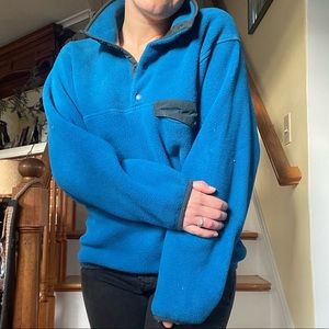 Royal blue Patagonia synchilla fleece